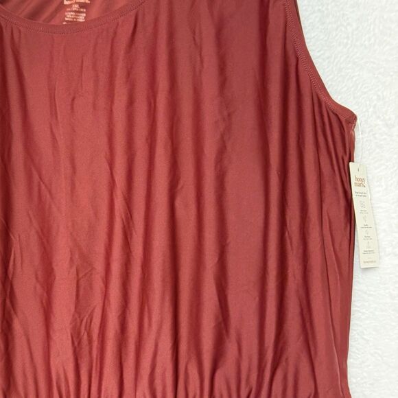 NWT Honey mark. Sage Romper Terracotta 3XL Women Modest Swimsuit Beach Gorpcore - Picture 14 of 16